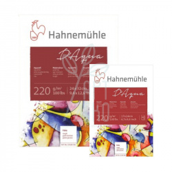 Склейка для акварелі WC D'Aqua, крупне зерно, 220 г/м2, 30 л., Hahn...