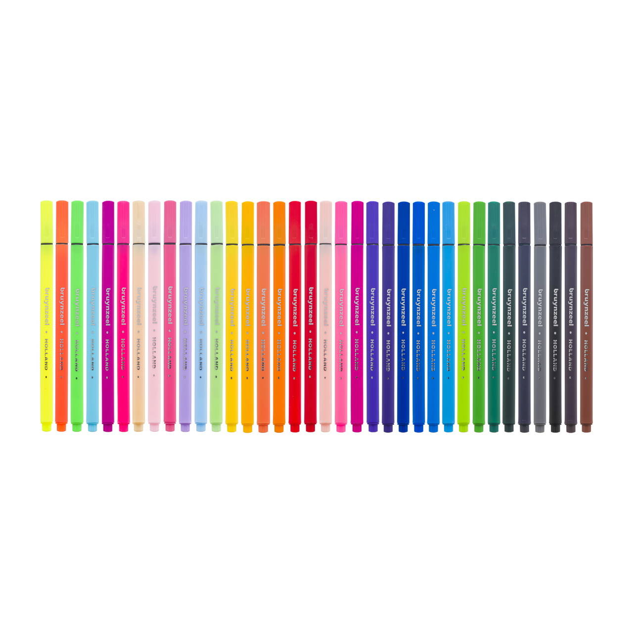 Набір лайнерів Fineliners Mix, 36 кол., Bruynzeel