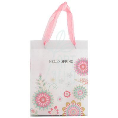 Пакет подарунковий "Hello Spring 02", пластиковий, 25х19 см, Axent