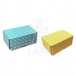 Коробка подарункова, гофрокартон "Павутинка", 12х8,4х5,3 см, Україна