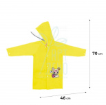 Дощовик дитячий, розмір S 70х46 см, жовтий, Kite 