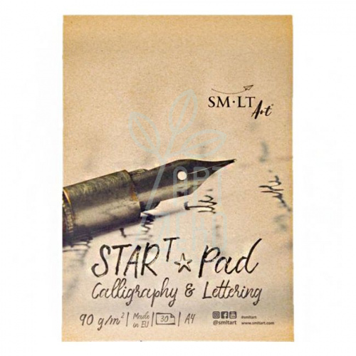 Склейка для каліграфії та леттерінгу STAR T, 90 г/м2, 30 л., SMILTAINIS