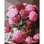 Набір для розпису за номерами "Таємниці пелюсток", 40x50 см, Ідейка