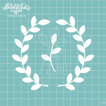 Набір чипбордів "Гілочки 03", Вензелик