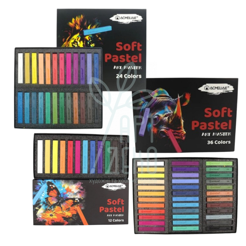 Набір пастелі сухої Art Master, м'яка, Acmeliae