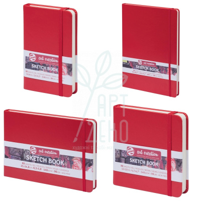 Альбом для графіки Talens Art Creation. Red, 140 г/м2, 80 л., Royal Talens Альбом для графіки Talens Art Creation. Red, 140 г/м2, 80 л., Royal Talens