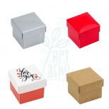 Коробка подарункова "Бусинка", 4х4х3,5 см, Україна