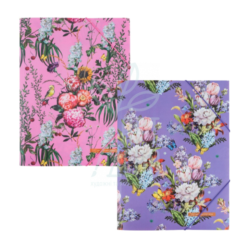 Папка пластикова на гумках Olga Selyshcheva, А4+ (21,5х30,5 см), Axent