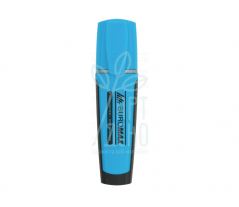 Маркер Highlighter, клиноподібний, Синій флуоресцентний, 2-4 мм, Buromax