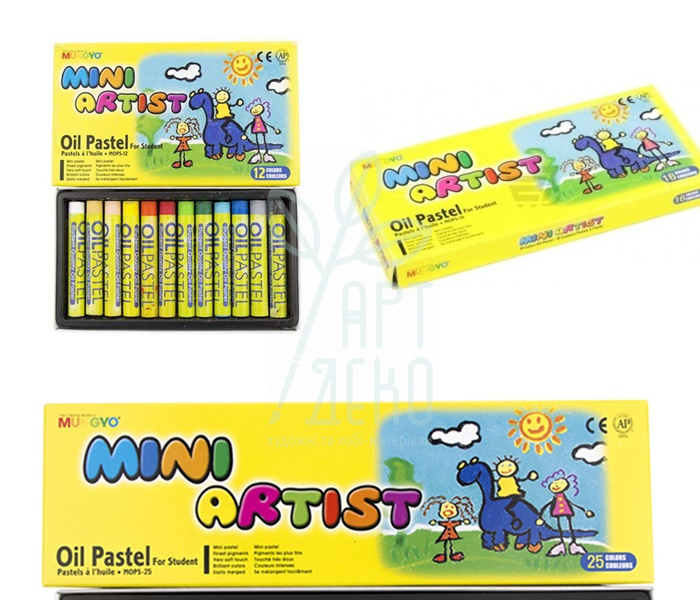 Набір пастелі олійної Mops Mini, MUNGYO