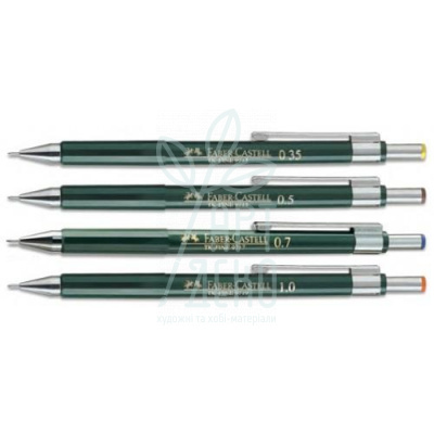 Олівець механічний TK-Fine, зелений, Faber-Castell