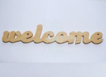 Слово "Welcome", фанера, 31х6 см, Україна