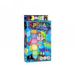 Набір крейди кольорової, велика, 7 шт, Danko Toys