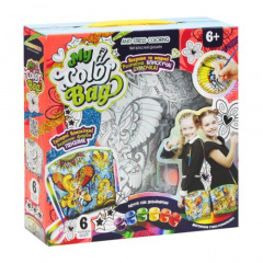 Набір креативної творчості "My Color Bag", сумка-розмальовка, Danko Toys