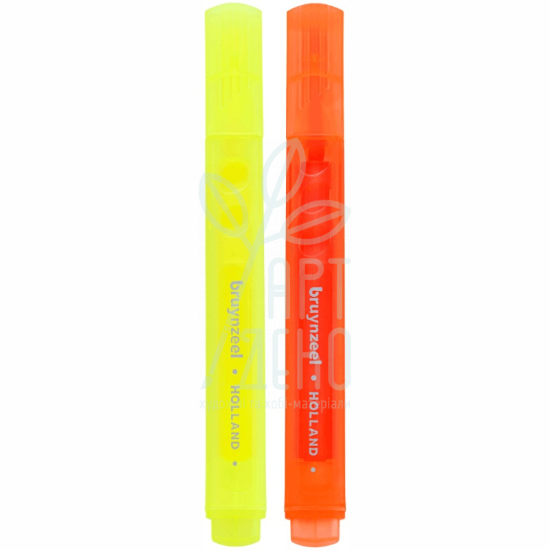 Набір маркерів Highlighter Yellow/Orange, 2 кол., Bruynzeel