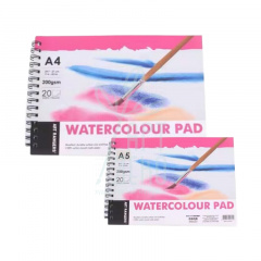 Альбом для акварелі Waterсolour Pad, спіраль, 230 г/м2, 20 л., Art Rangers Альбом для акварелі Waterсolour Pad, спіраль, 230 г/м2, 20 л., Art Rangers