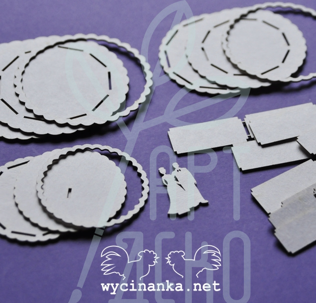 Чипборд 3D "Торт", Wycinanka