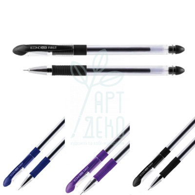 Ручка гелева First, 0,5 мм, кольори в асортименті, Economix