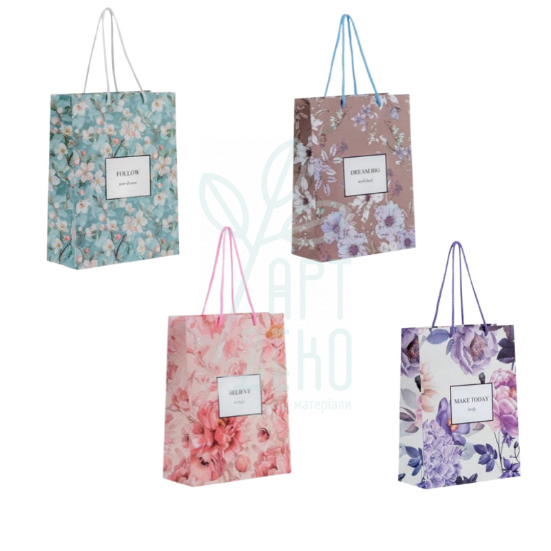 Пакет подарунковий, 18х24 см, Axent