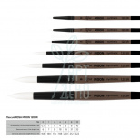 Пензель Синтетика кругла Moon 1203R, к. р., ROSA