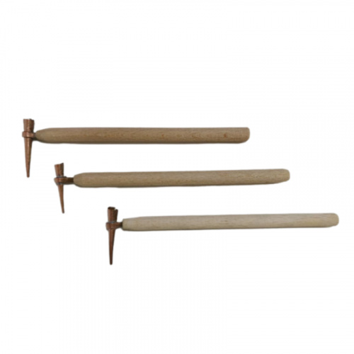 Писачок мідний, тонкий, довгий, дерев'яна ручка, Україна