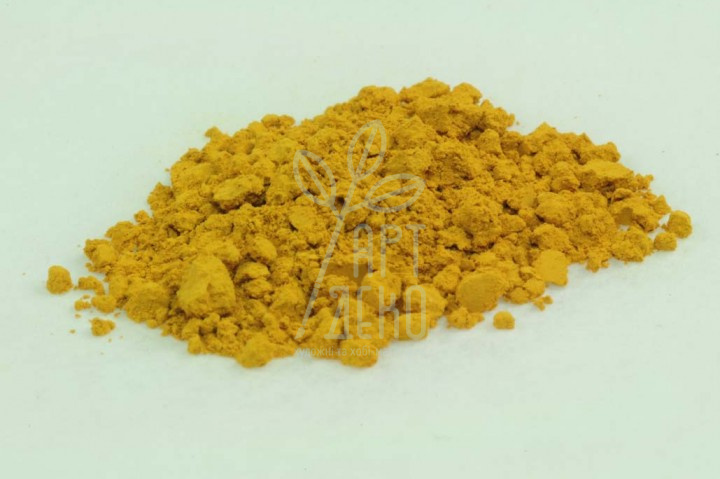 11572 Пігмент, Охра жовта (Бургундія) дрібна, 0 - 80 µ, 25 г, Kremer