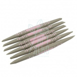 Набір стеків пластикових, двосторонні, сірі, 6 шт, Китай