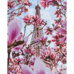 Набір для розпису за номерами "Весна в Парижі", 40x50 см, ArtCraft