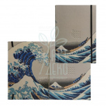 Скетчбук для графіки "Велика хвиля в Канаґава", А5 (14,8х21 см), 170 г/м2, 80 л, Сумна Вівця