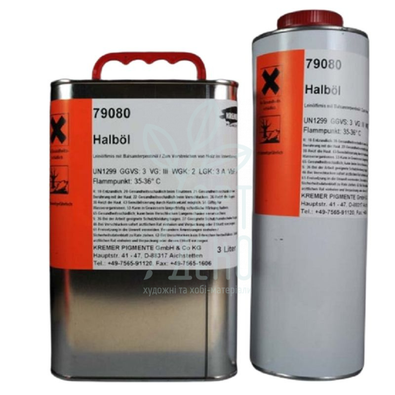 Розчинник для олійних фарб Halbol 79080, Kremer (виводиться з асортименту)