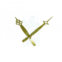 Стрілки для годинникового механізму, золоті, Китай