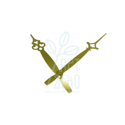 Стрілки для годинникового механізму, золоті, Китай