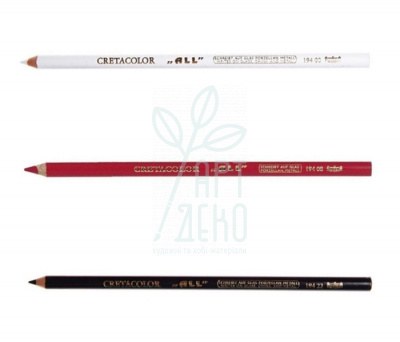 Олівець маркувальний для скла, фарфору та металу ALL, Cretacolor