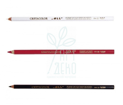 Олівець маркувальний для скла, фарфору та металу ALL, Cretacolor