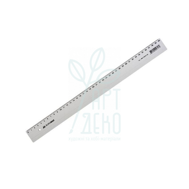 Лінійка пластикова, 40 см, Buromax