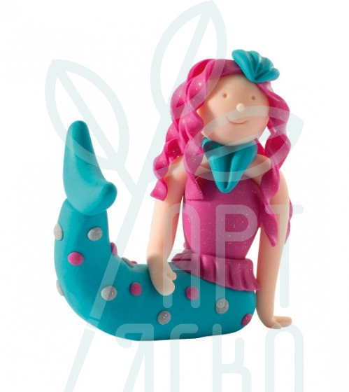 Набір полімерної глини Fimo Kids "Русалка", 4 кол. х 42 г, Fimo