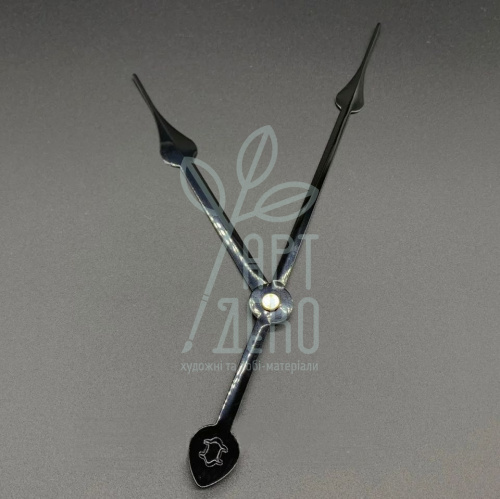 Стрілки для годинникового механізму, великі, 16/13 см, Китай