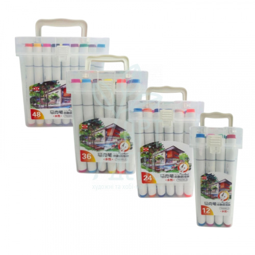 Набір скетч-маркерів двосторонніх, в контейнері, Josef Otten