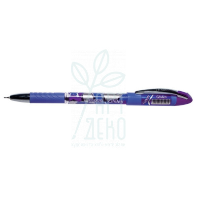Ручка кулькова олійна Glidex, 0,7 мм, фіолетова, WIN