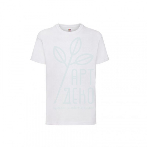 Футболка чоловіча, розмір L (53х72 см), 100% бавовна, 160 г/м2, біла, ROSA