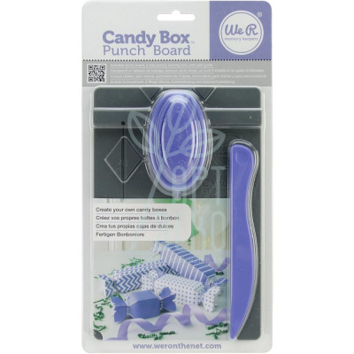 Дошка для виготовлення паперових коробочок-цукерок Candy Box Punch Board, We R Memory Keepers