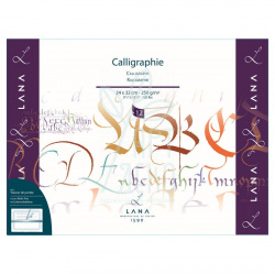 Альбом для каліграфії Calligraphie Lana, 24х32 см, 250 г/м2, 12 л.,...