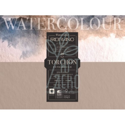 Альбом для акварелі Watercolour Torchon Extra Rough, 300 г/м2, 20 л., Fabriano