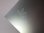 Картон Splendorlux mirror argento, 320 г/м2, А4 (21х29,7 см)