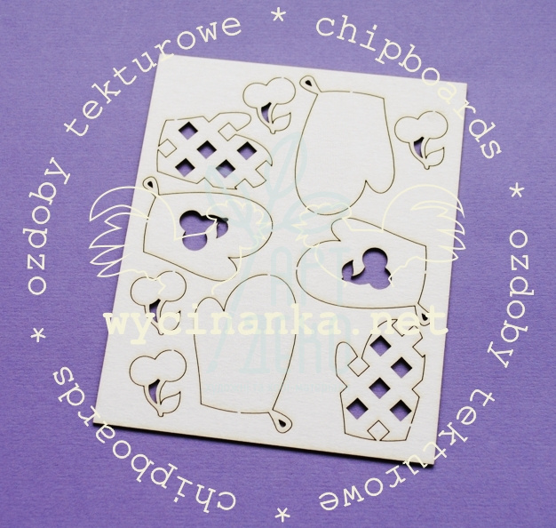 Набір чипбордів "Delicious!" 6, Wycinanka