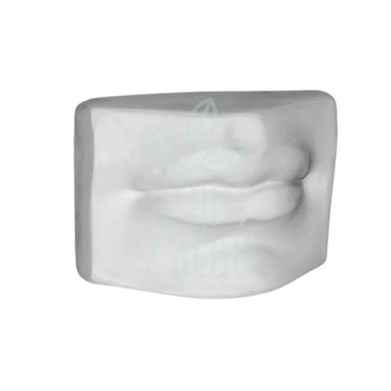 Гіпсова фігура "Губи Давида", 16х12х9 см, Україна