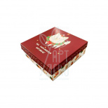 Коробка подарункова "Час запалювати вогники", 18х18х6 см, Україна