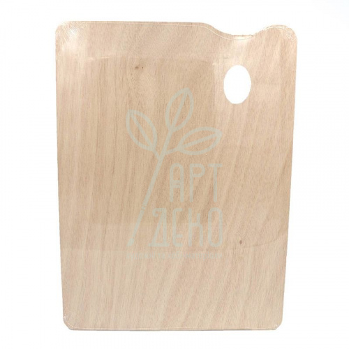 Палітра дерев'яна, прямокутна, 25х30 см, Art Nation