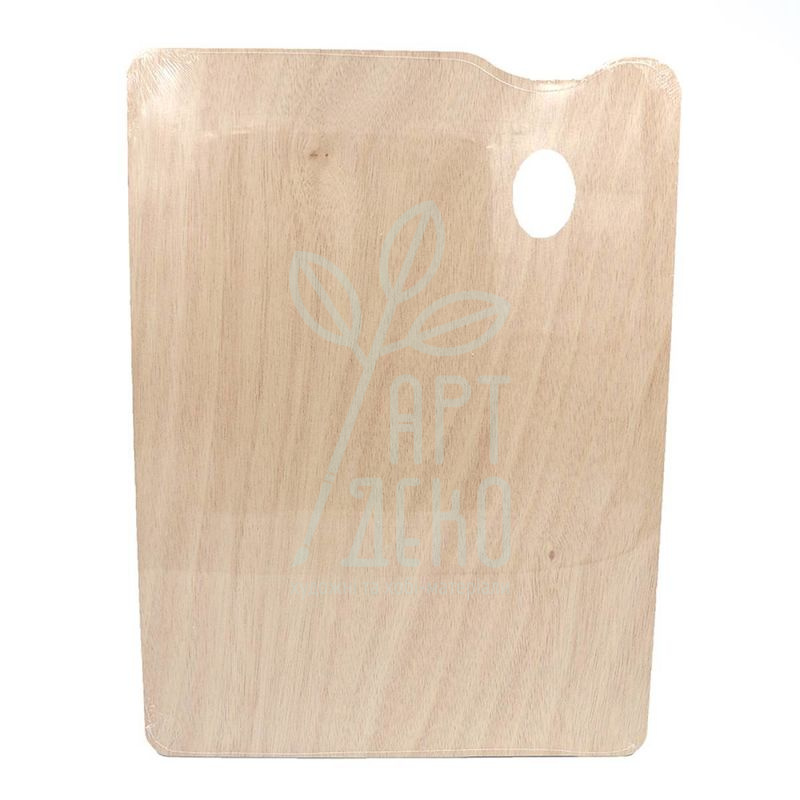 Палітра дерев'яна, прямокутна, 25х30 см, Art Nation