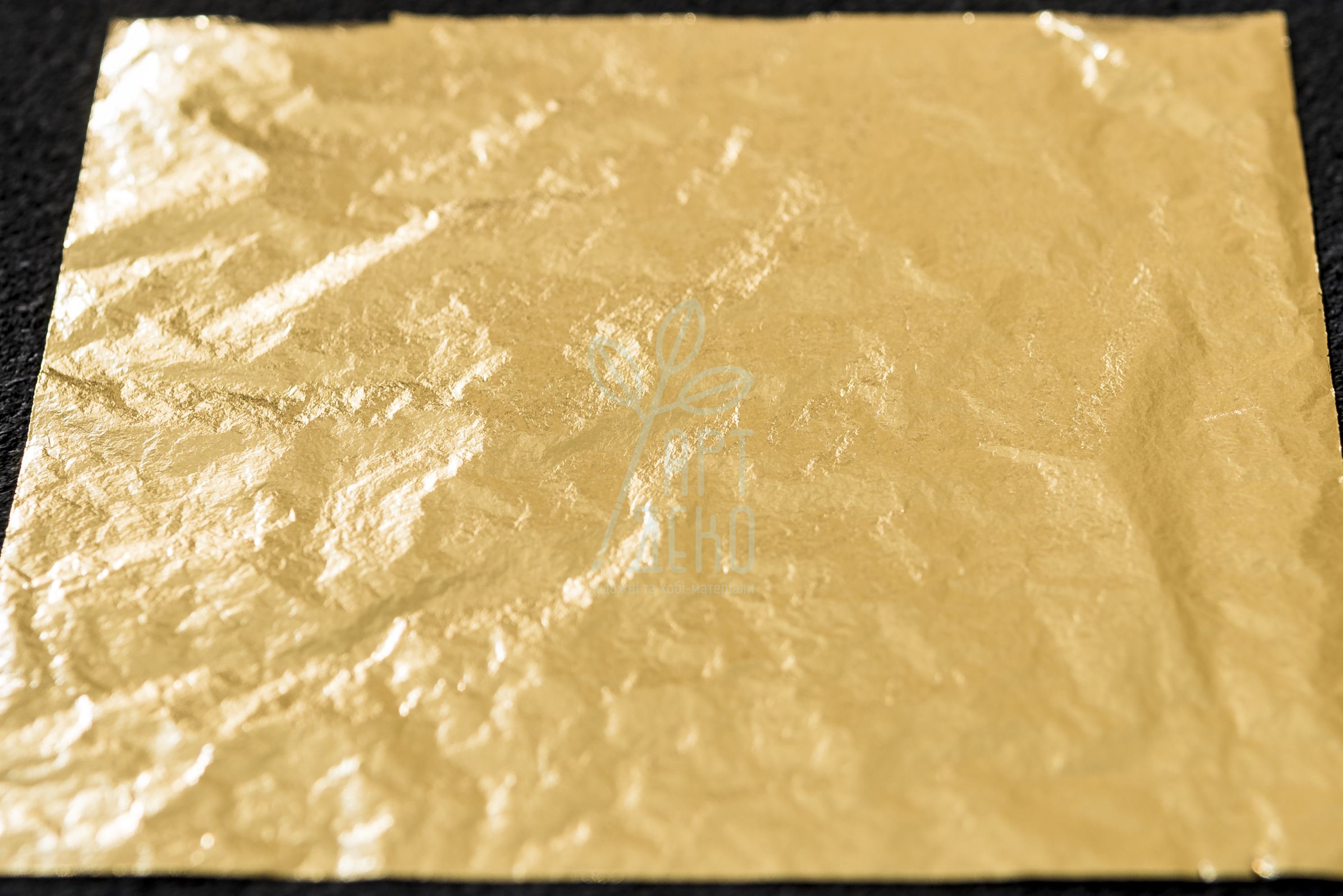 Золото сусальне, вільне, 22 карати, 80х80 мм, 25 л., NORIS